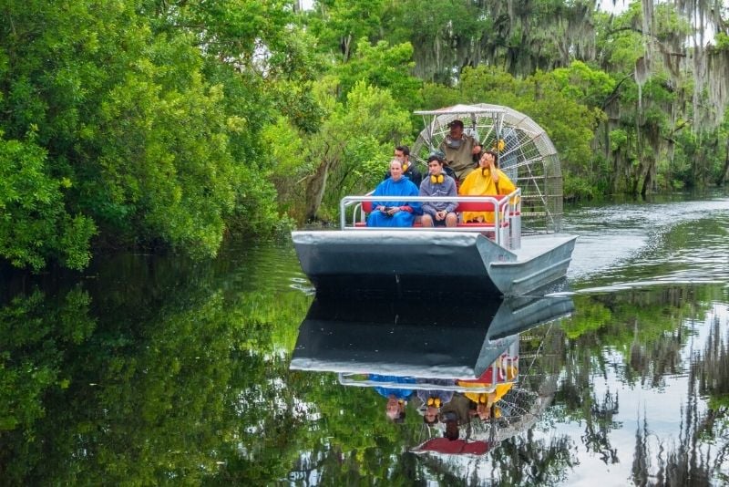 New Orleans High Speed 6-9 Passenger Airboat