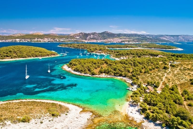Paseo en barco por las islas Pakleni desde Split