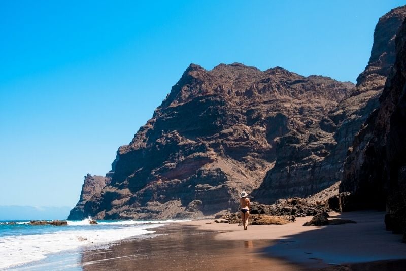 Güigüí Strand, Gran Canaria