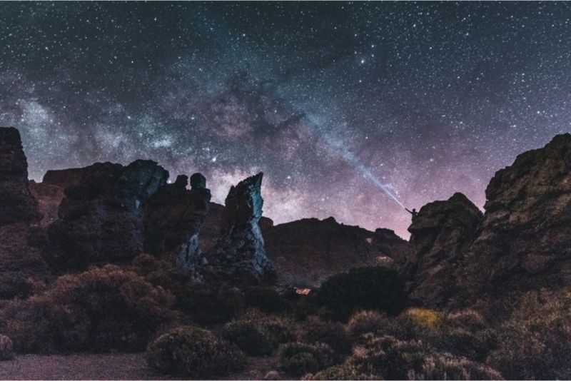 Observation des étoiles à Tenerife