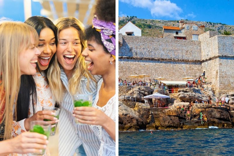 beach clubs in Dubrovnik