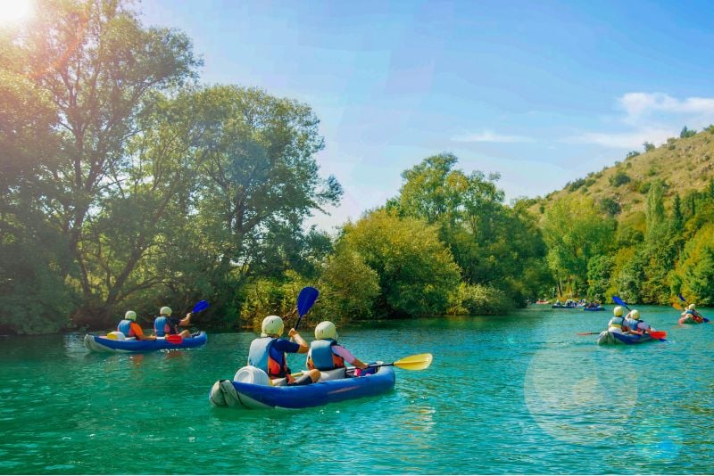 canoeing in Split