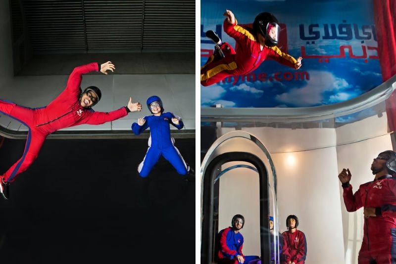 indoor skydiving in Dubai