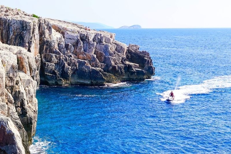 giro in moto d'acqua a Dubrovnik