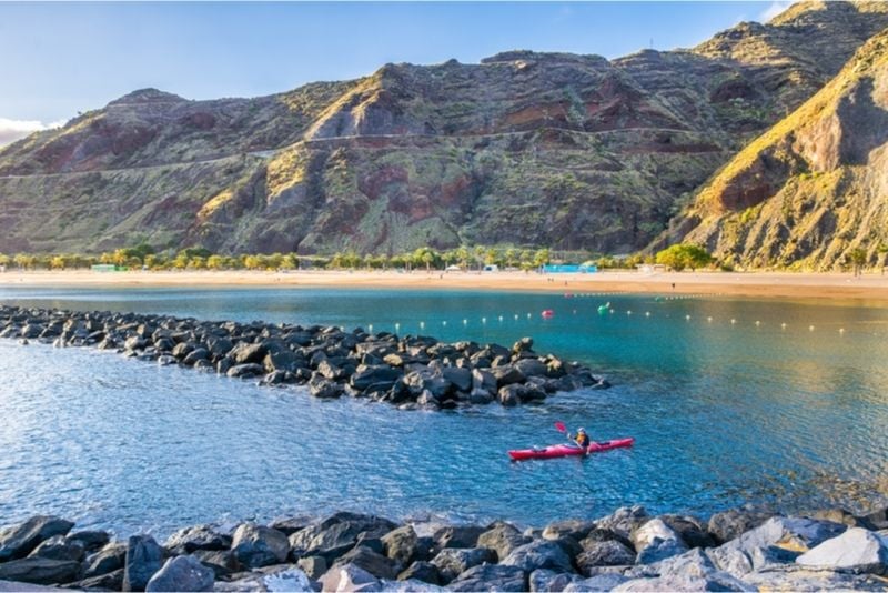 kayak a Tenerife