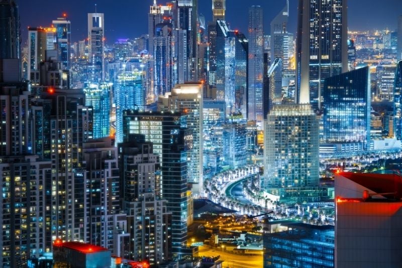 rooftops in Dubai