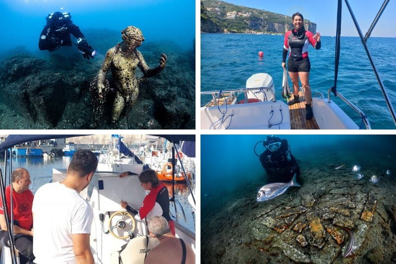 scuba diving in Naples
