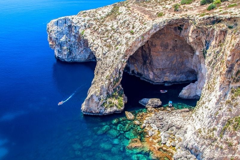 Blaue Grotte, Malta