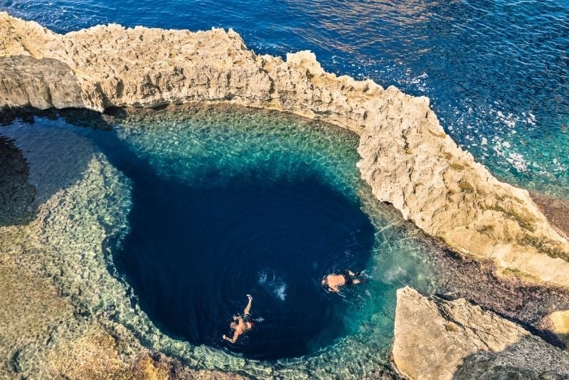 Blue Hole, île de Gozo