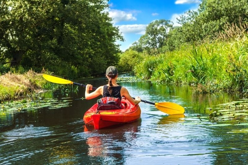 LA River kayaking