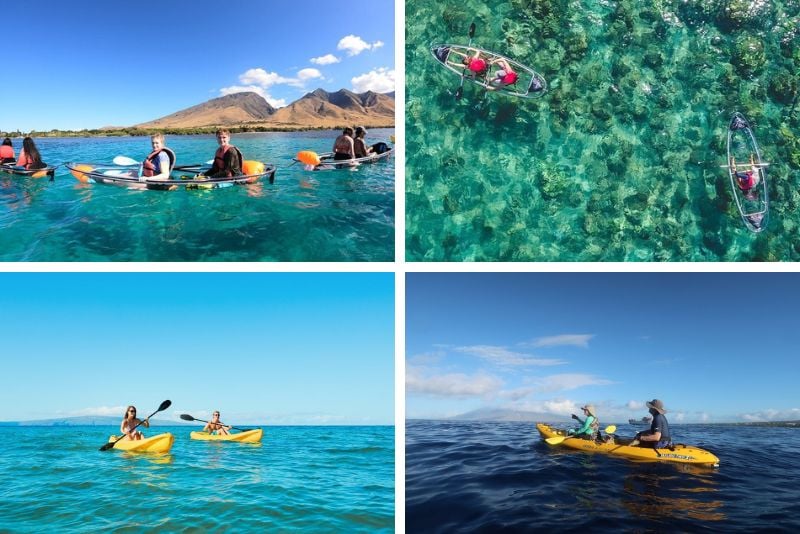 kayaking tours in Maui