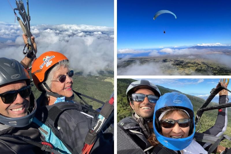 paragliding in Maui