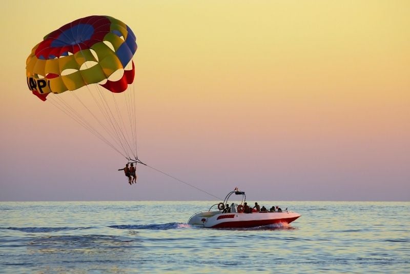 Parasailing in Malta