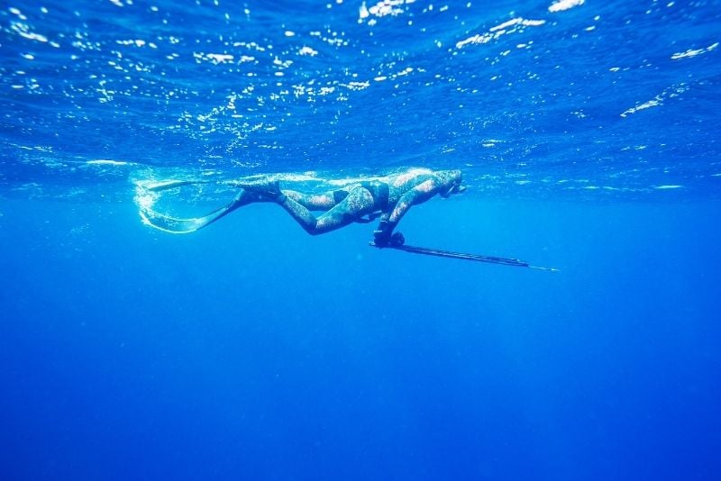 spearfishing in Maui