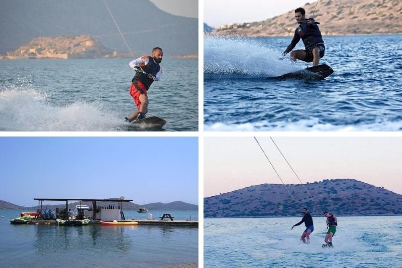 wakeboarding in Crete