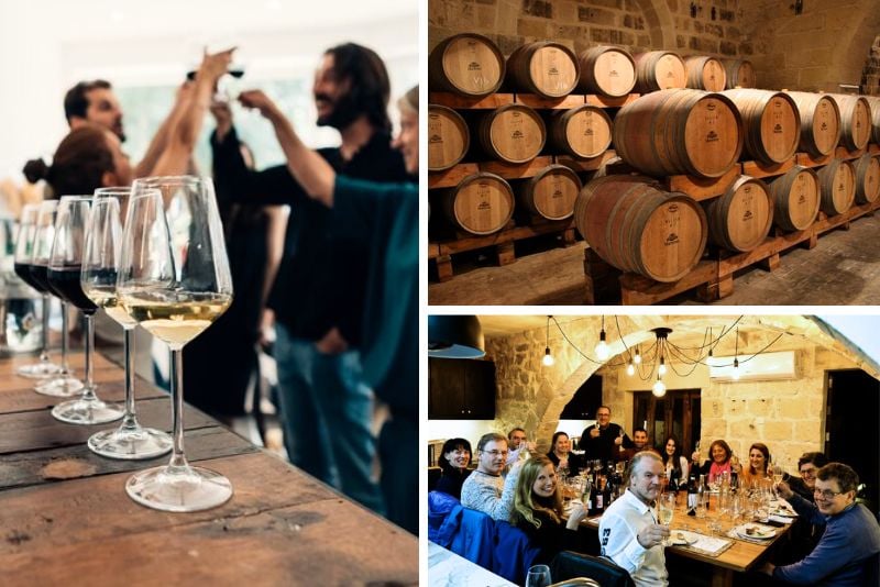 wine tours and tastings in Malta