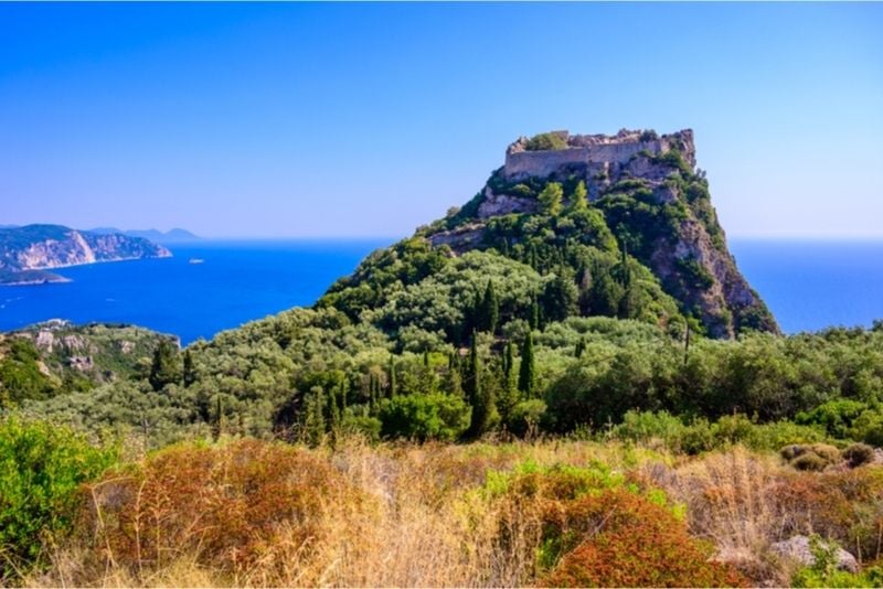 Angelokastro Castle Corfu