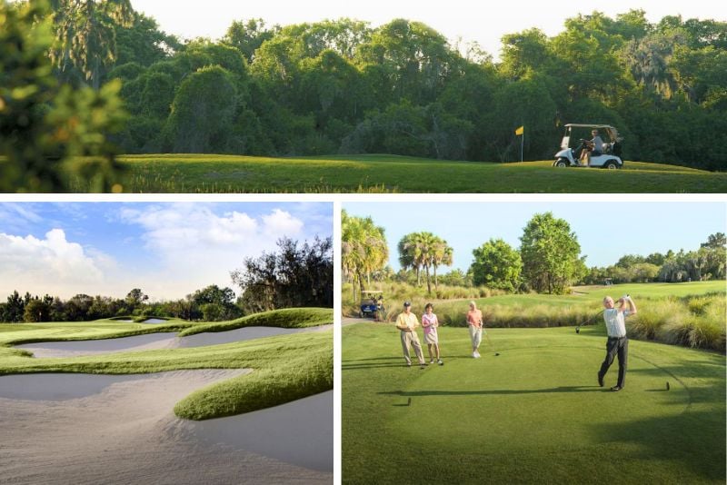 Golf courses around Tampa, Florida