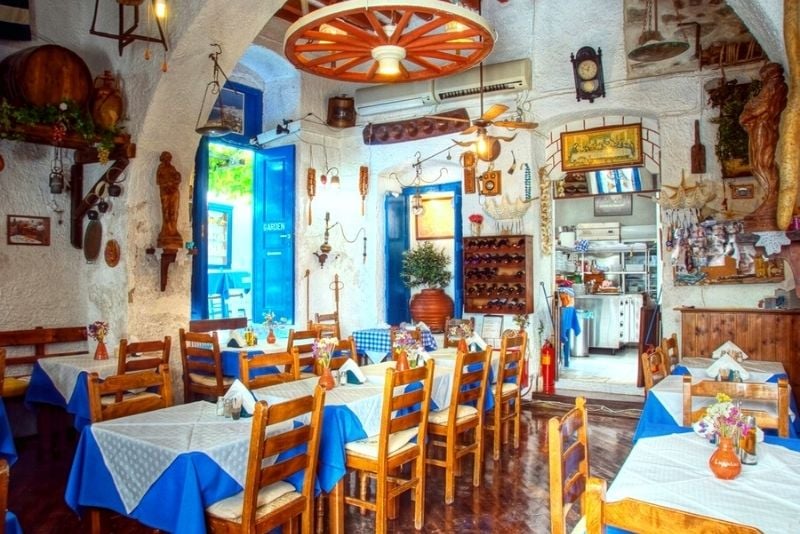 Restaurant traditionnel grec
