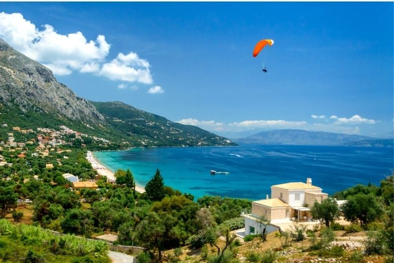 Paragliding Corfu