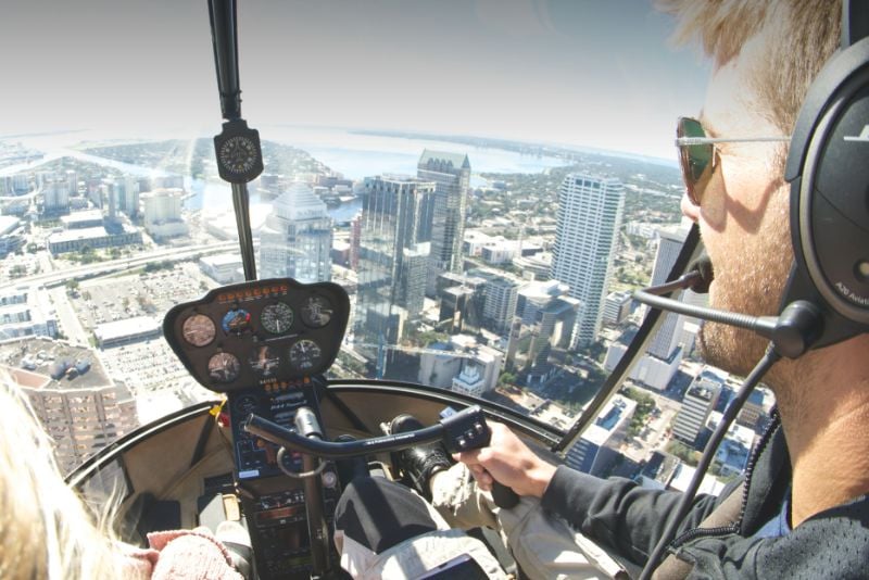 helicopter tours in Tampa, Florida