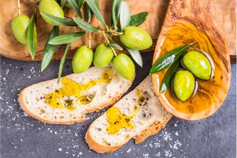 degustazione di olio d'oliva Corfù