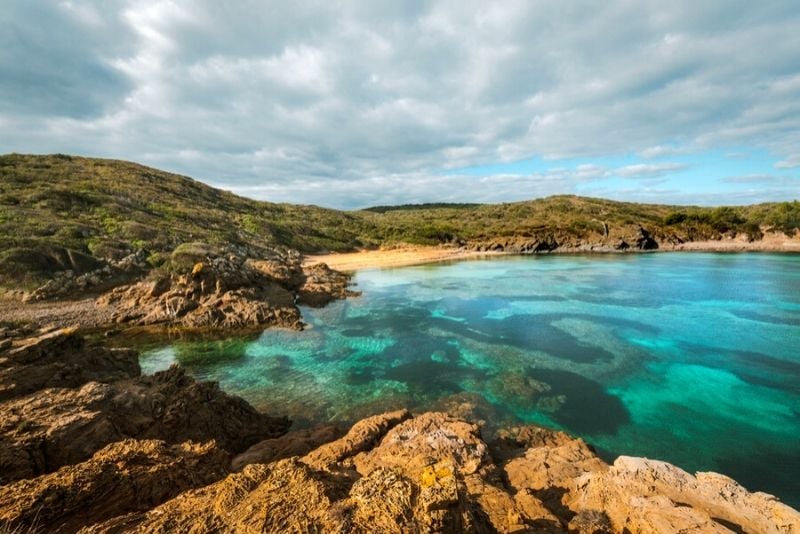 Cala Tamarells Menorca