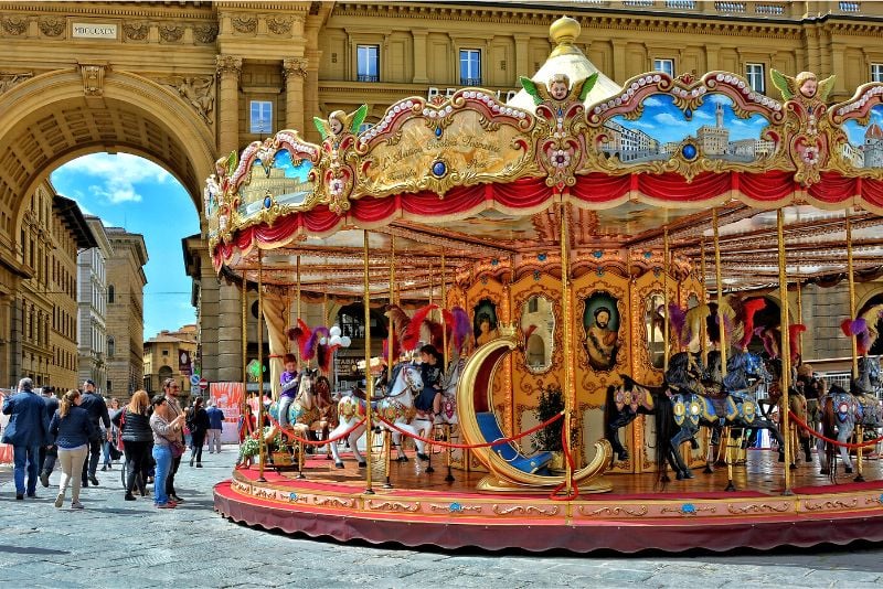 Carousel at Piazza della Repubblica, Florence