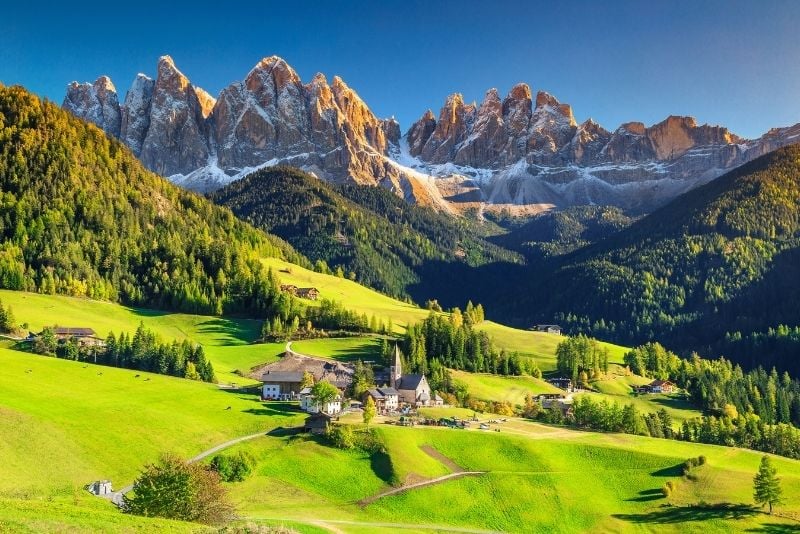 Excursion d'une journée dans les montagnes des Dolomites