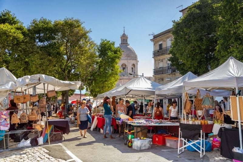 Flohmarkt, Lissabon