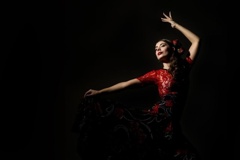 Spectacle de flamenco à Madrid