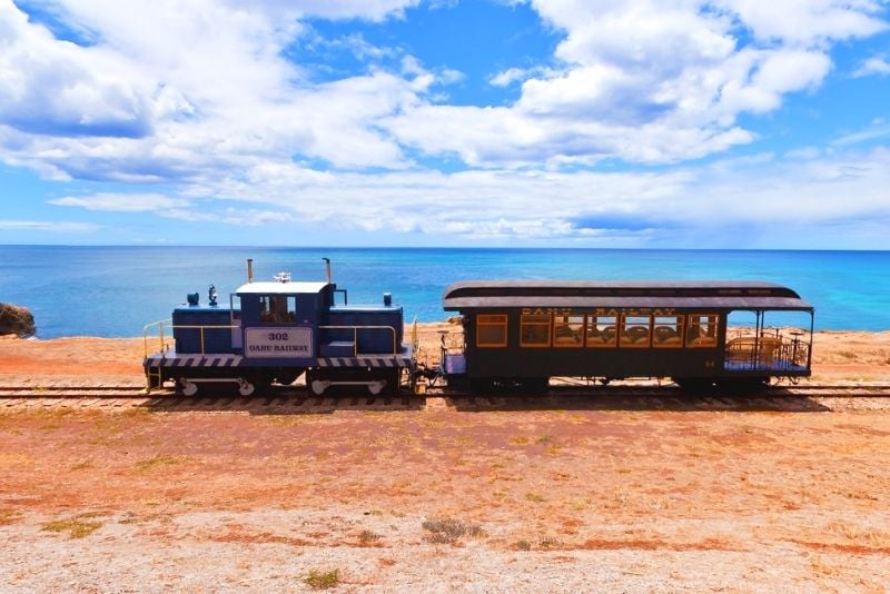 Hawaiian Railway at Ewa Beach, Oahu