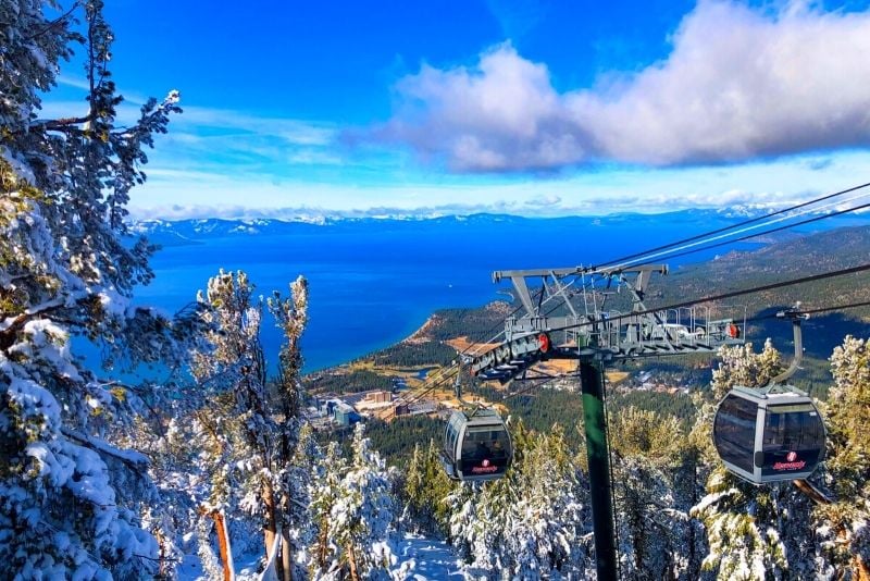Heavenly gondola ride, Lake Tahoe