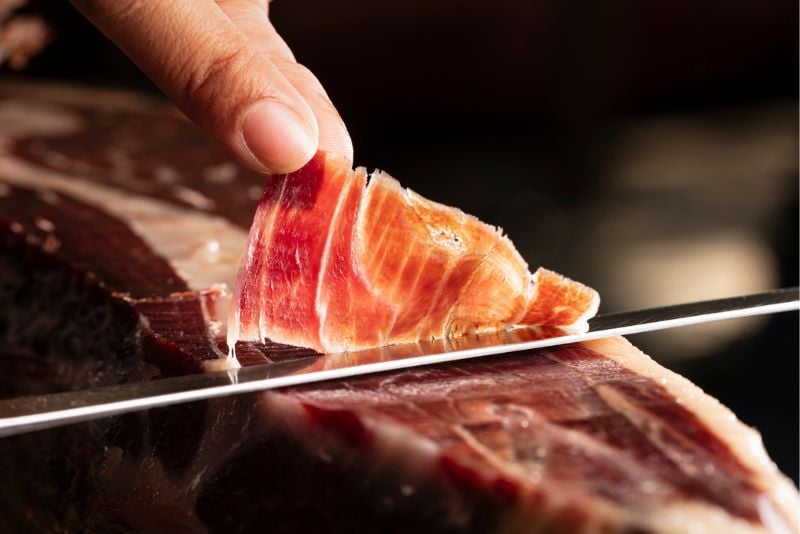 Iberian ham tasting in Madrid