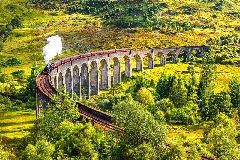 Jacobite Steam Train, Scotland