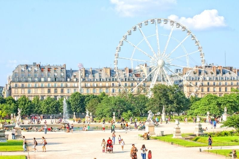 Le Jardin Des Tuileries, Paris