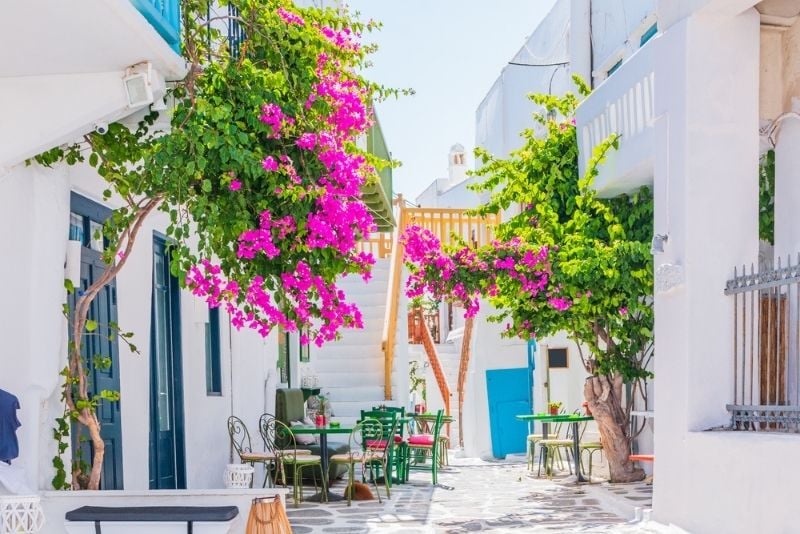 Casco antiguo de Mykonos