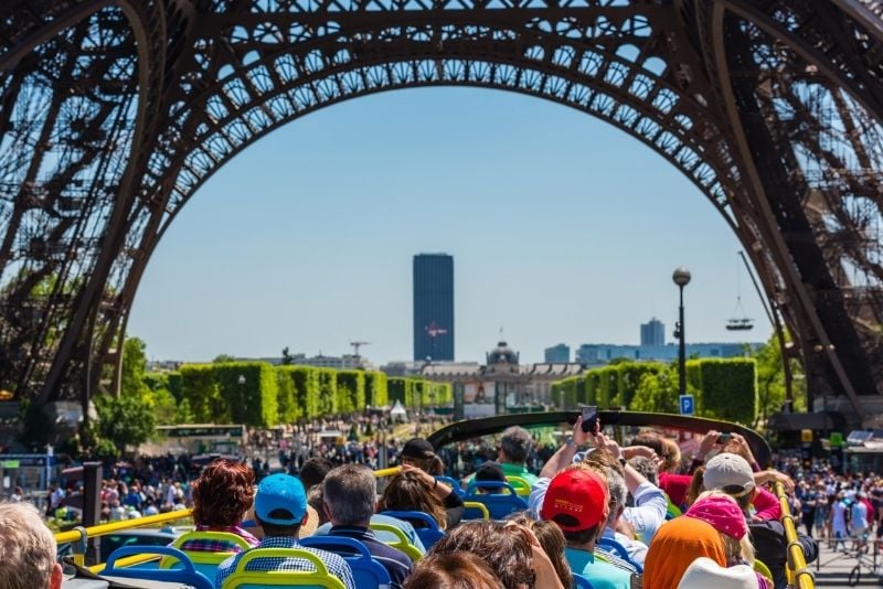 Tour in autobus hop-on hop-off di Parigi