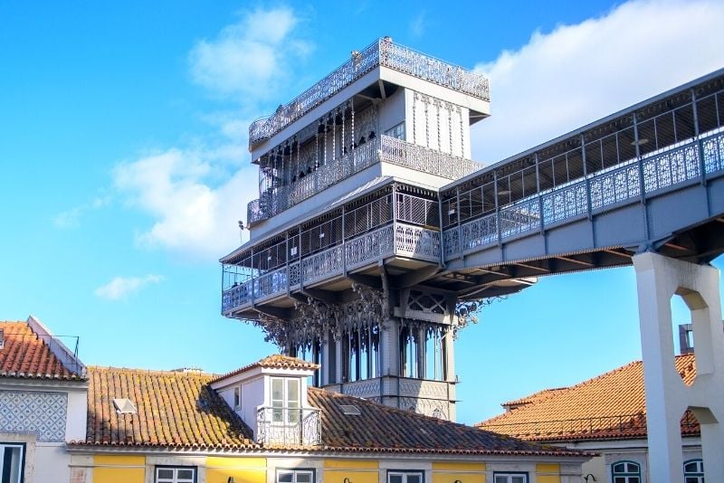 Ascenseur de Santa Justa, Lisbonne