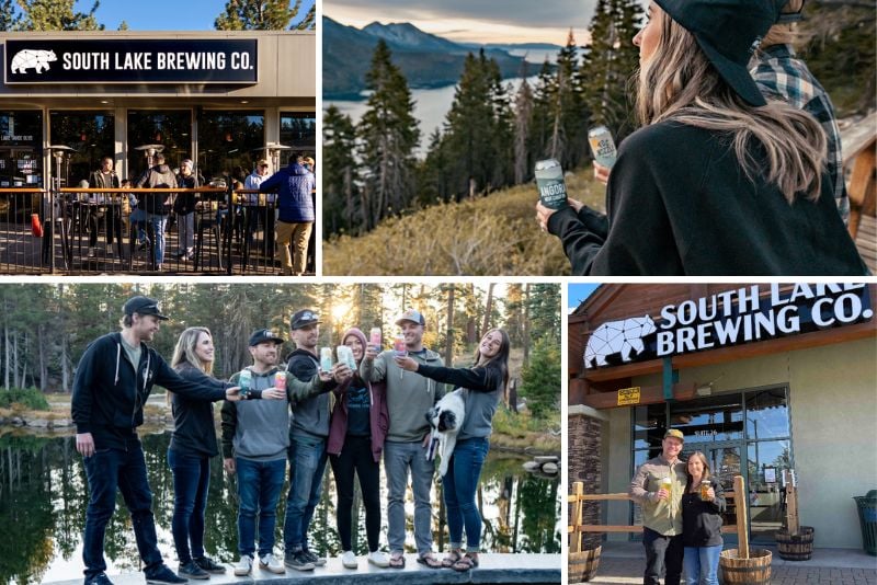 South Lake Brewing Company beer tastings, Lake Tahoe
