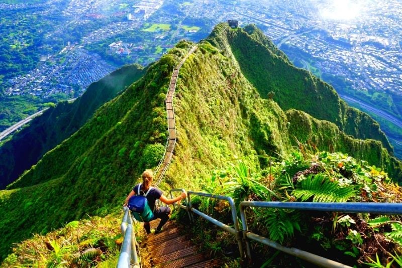 Stairway to Heaven hike, Oahu, Hawaii