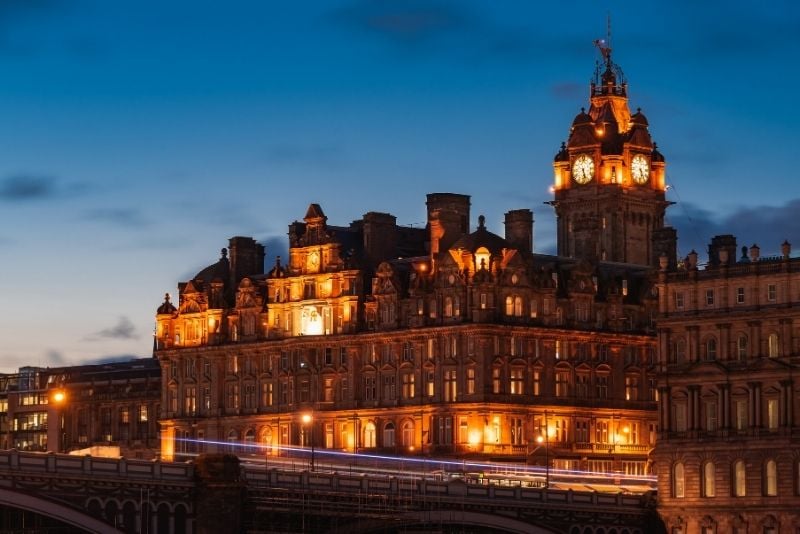 The Balmoral Hotel in Edinburgh
