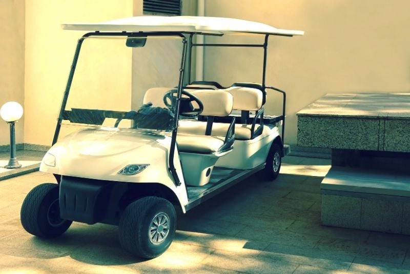 tour en voiturette de golf à Rome