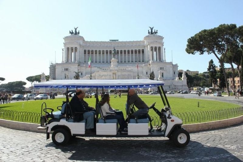 golf-cart tours in Rome
