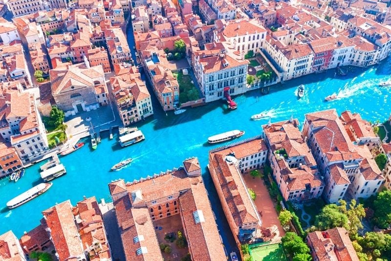 helicopter tour in Venice