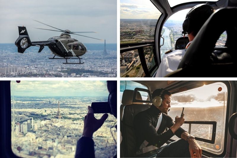 helicopter tours in Paris