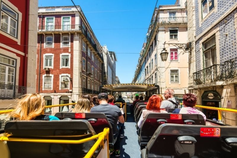 visite en bus à arrêts multiples à Lisbonne