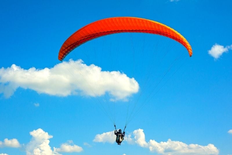 paragliding near Rome