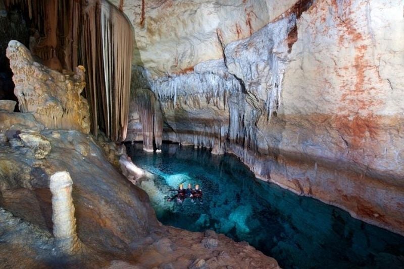 sea Caving at Cueva de Palomas