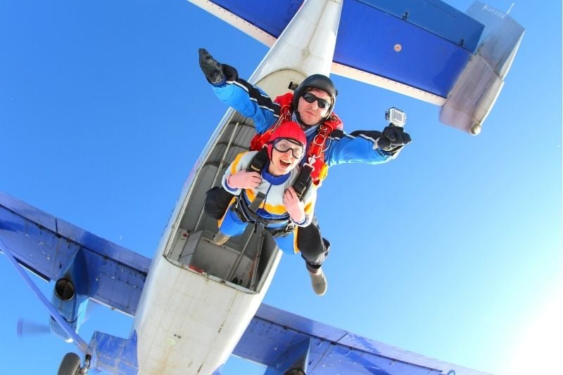 skydiving in Florence
